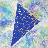 海南百合香の日本画作品「Symbol-M-」